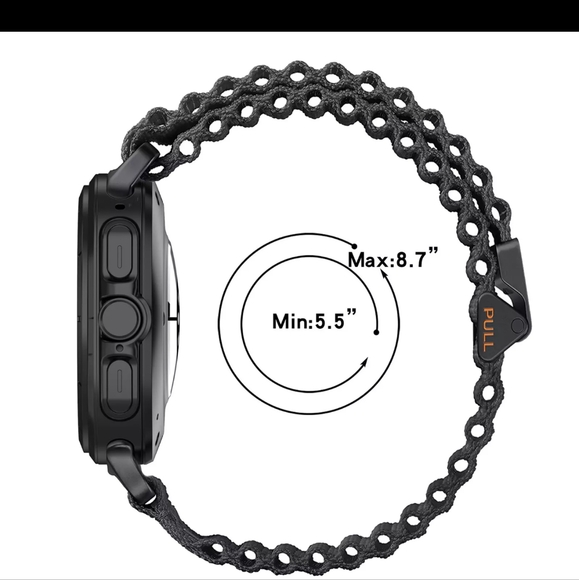 Samsung Galaxy Watch Ultra Trail Band Comfort Durable band 47mm NEW (Black) - Picture 4 of 4